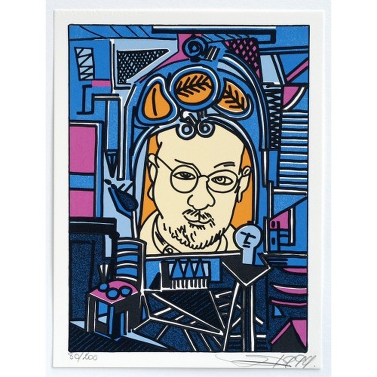 Erro: Zeefdruk, A travers...2 verkocht voor € 40!