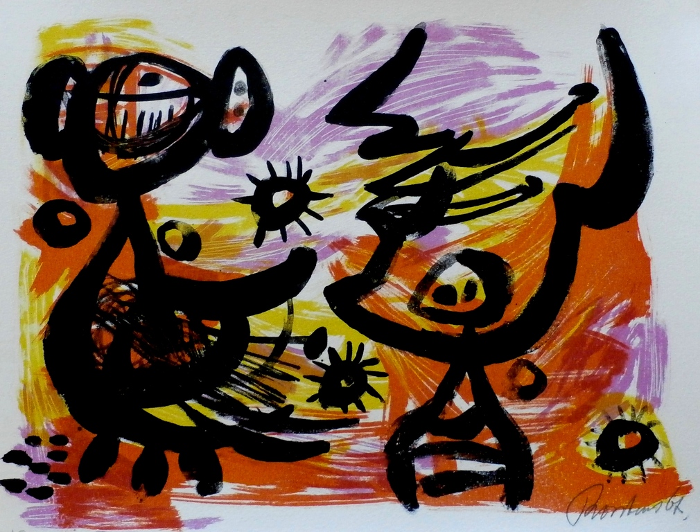 Anton Rooskens - litho 2 - 1967 verkocht voor € 295!