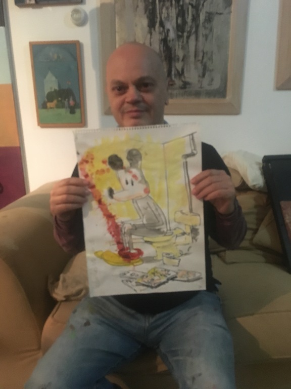 Peter Klashorst - serie Mickey Mouse kopen? Bied vanaf 60!