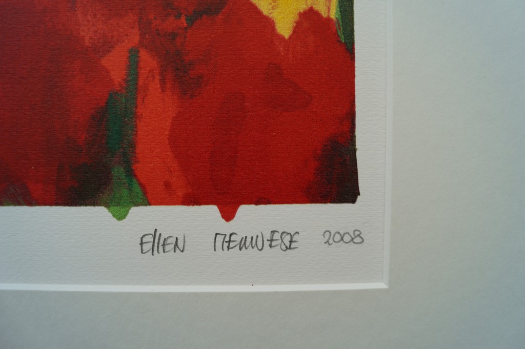 Ellen Meuwese - gesigneerde litho - 2008 kopen? Bied vanaf 30!