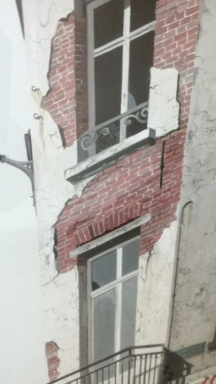 Silvain Christian, Olieverf op paneel, Rue St. Pierre kopen? Bied vanaf 475!