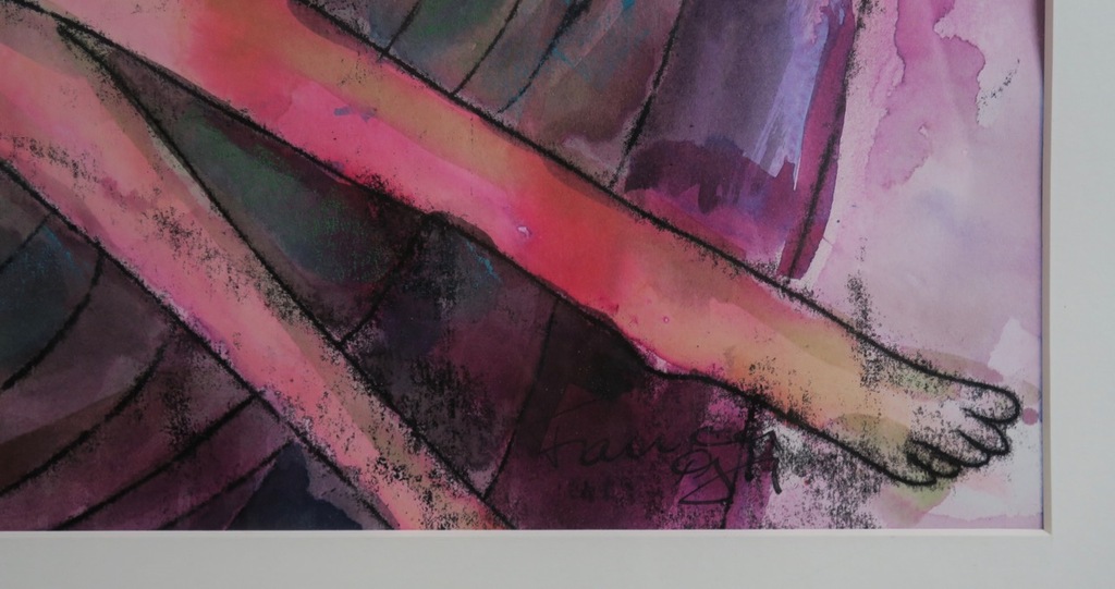 Franca Muller Jabusch: Gouache, Adolescent - Ingelijst kopen? Bied vanaf 35!