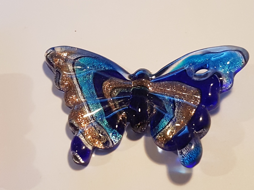 Murano glas pendant - Lotto Butterfly 2 pz kopen? Bied vanaf 1!