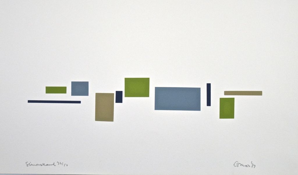 Jan Loman: Zeefdruk. Simonszand kopen? Bied vanaf 70!