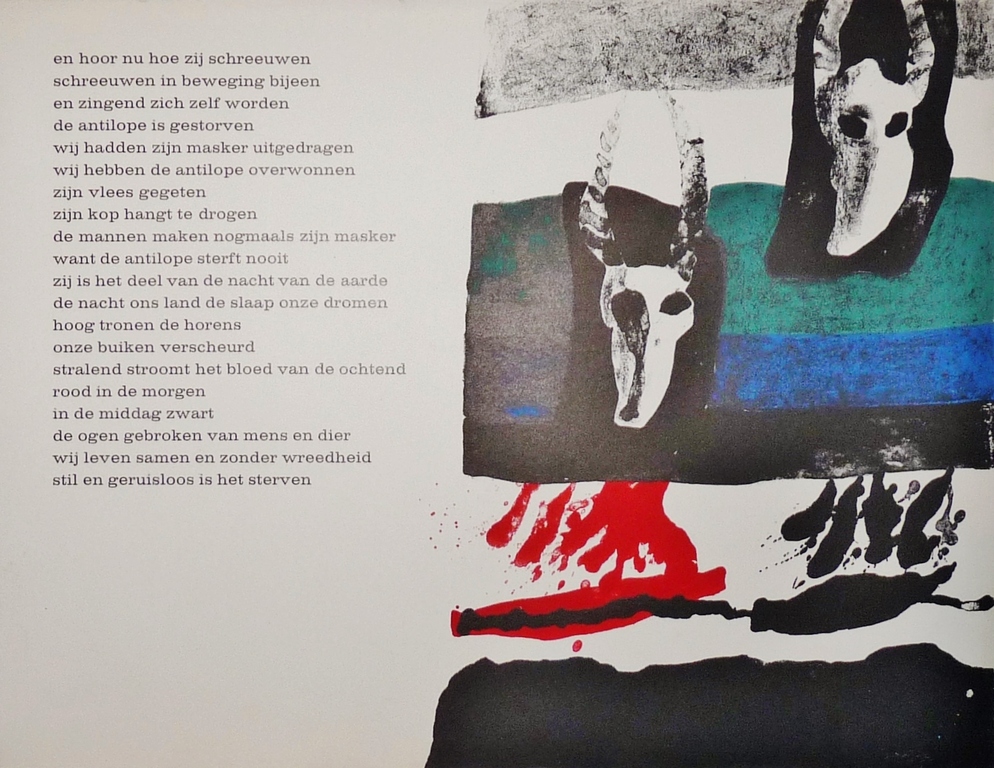 Jef Diederen, Litho, De Val, 1965 kopen? Bied vanaf 39!