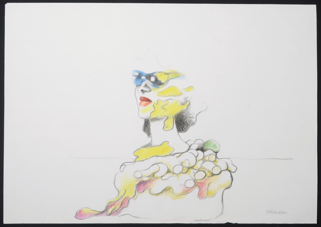 Anton Martineau: Tekening, Z.T.  kopen? Bied vanaf 70!