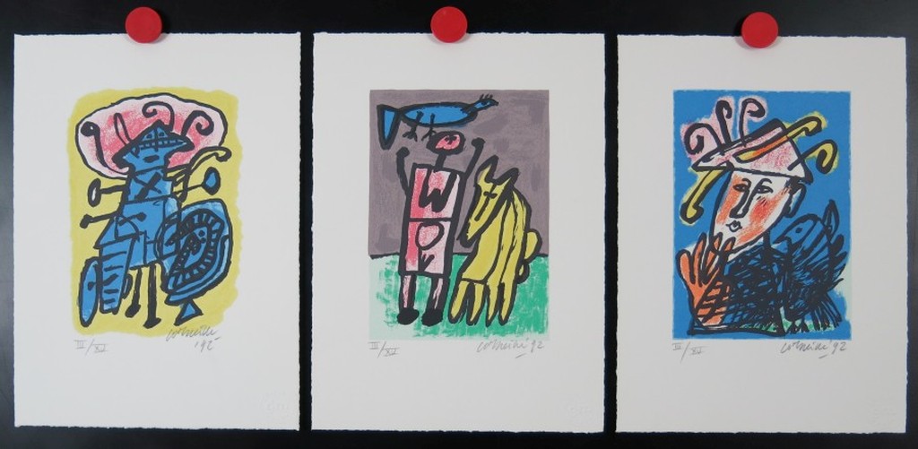 Corneille: Portfolio met 3 zeefdrukken, Trois images d'un ete kopen? Bied vanaf 220!