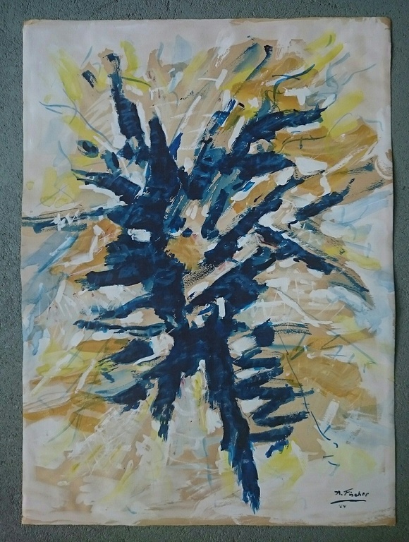 Fischer, abstract 1 + 2 - 1964 kopen? Bied vanaf 1!