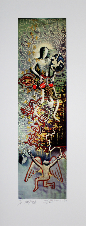 Mark Kostabi & Paul Kostabi - Mediterrenean Dream verkocht voor € 70!