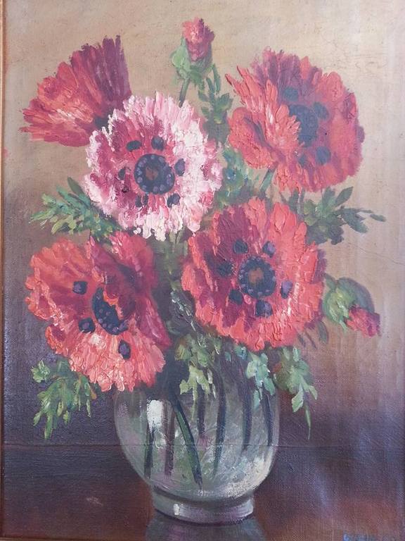 Herman Openneer, bloemstilleven. kopen? Bied vanaf 30!