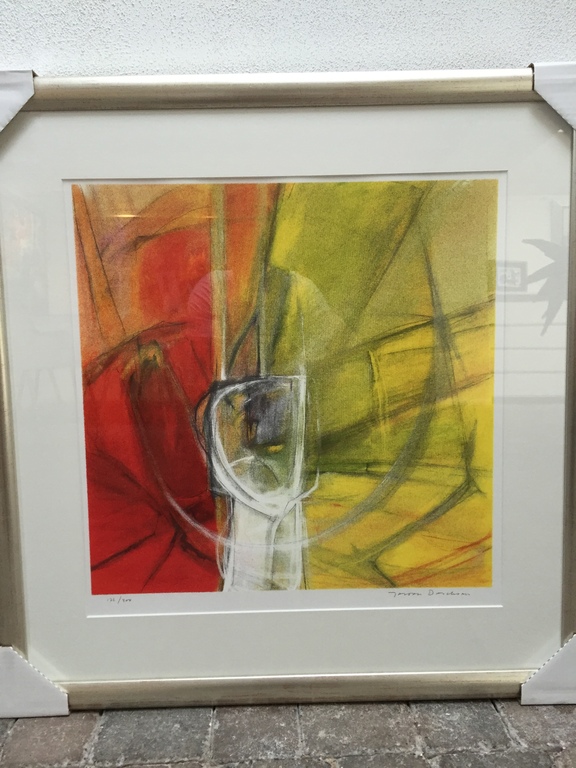 Originele Zeefdruk van de bekende kunstenaar JEROEN DERCKSEN verkocht voor € 55!