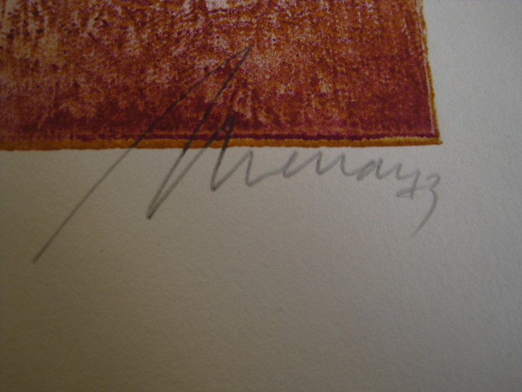 Unica (9 stuks) gesigneerde Diepdruk/Relief Litho Manuel Menan 1946-1994 kopen? Bied vanaf 1!