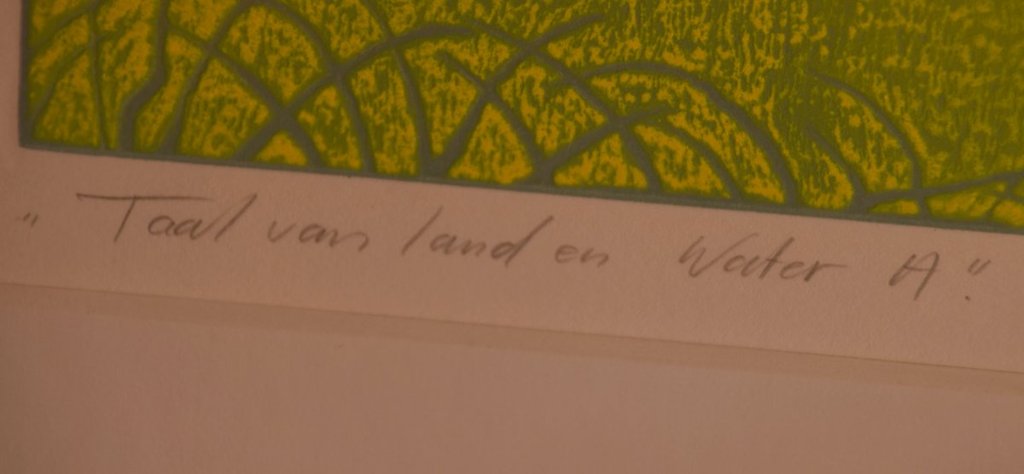 Hans Heijman - Ets - Taal van land en water A kopen? Bied vanaf 10!