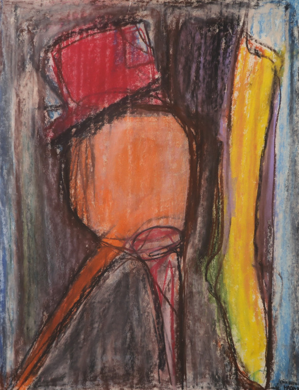 Adele Breteler: Krijttekening, Zonder titel kopen? Bied vanaf 1!