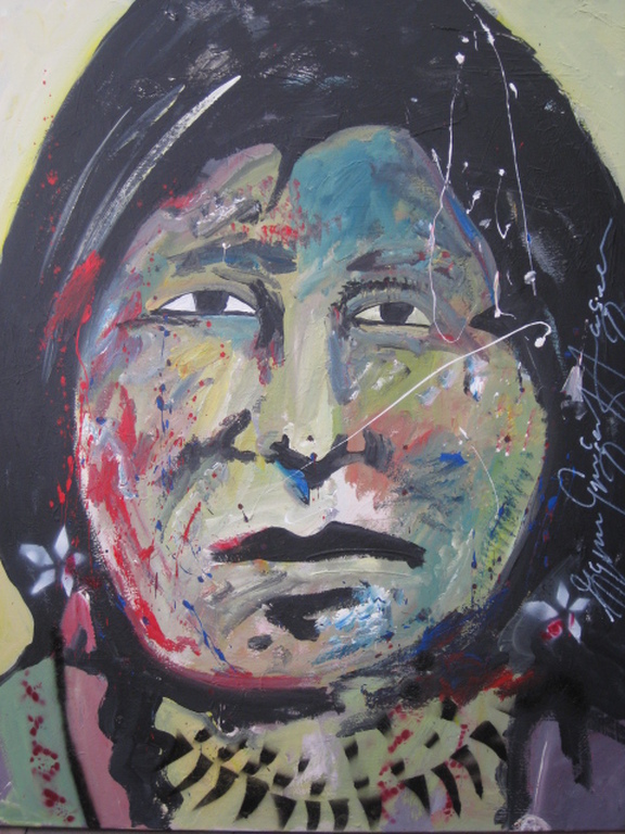 Espen Greger Hagen origineel schilderij 120 x 100 cm kopen? Bied vanaf 400!