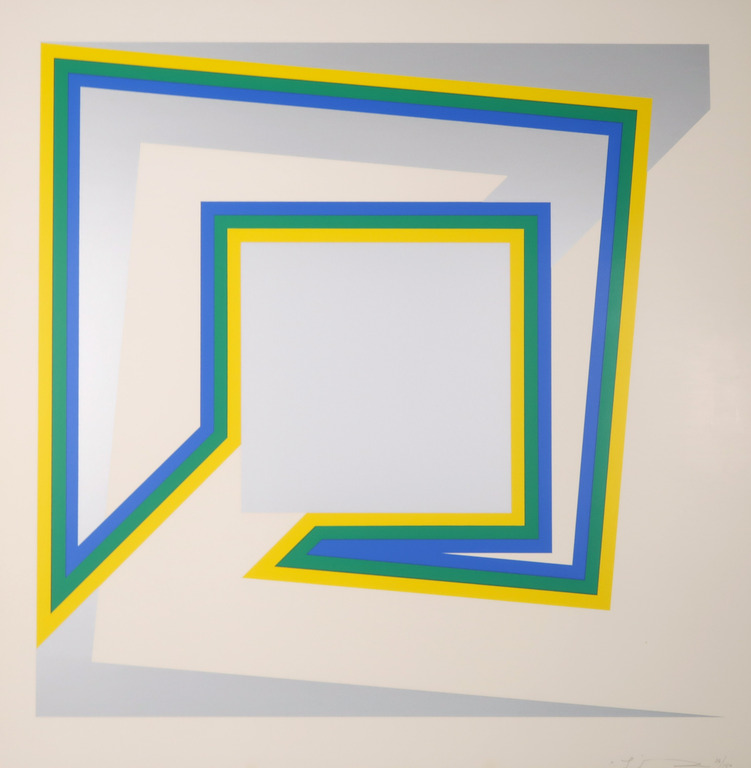 Cyril Lixenberg: Zeefdruk, Geometrische compositie I verkocht voor € 60!