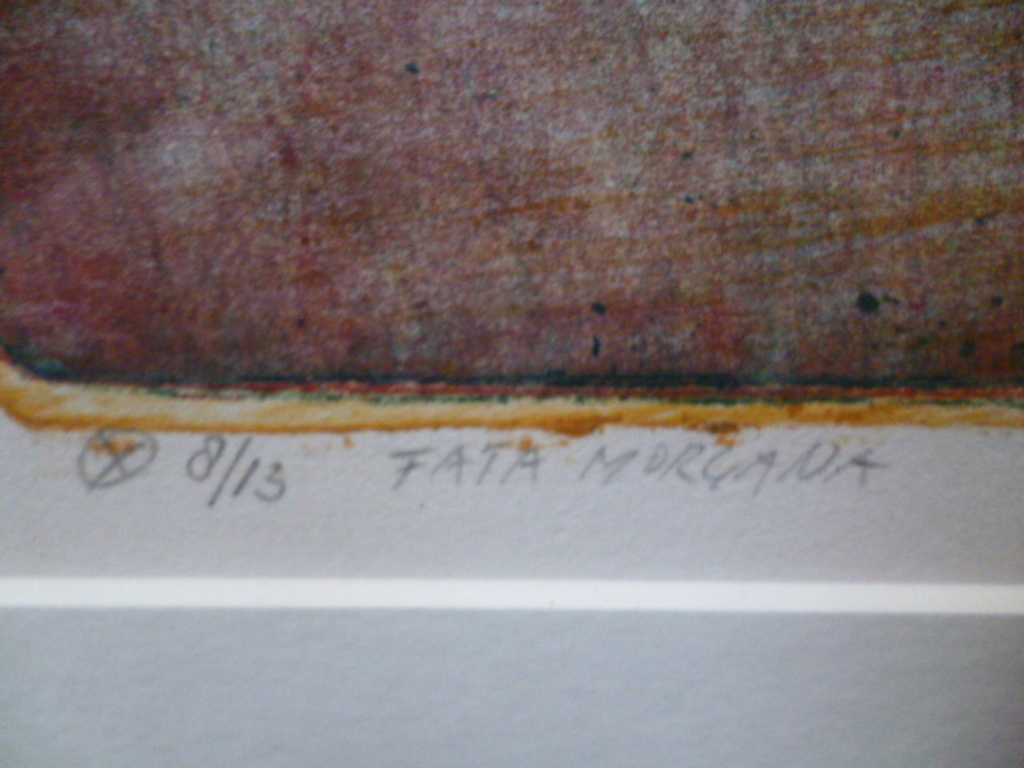 Michel F. van Overbeeke - kleurenets - Fata Morgana kopen? Bied vanaf 50!