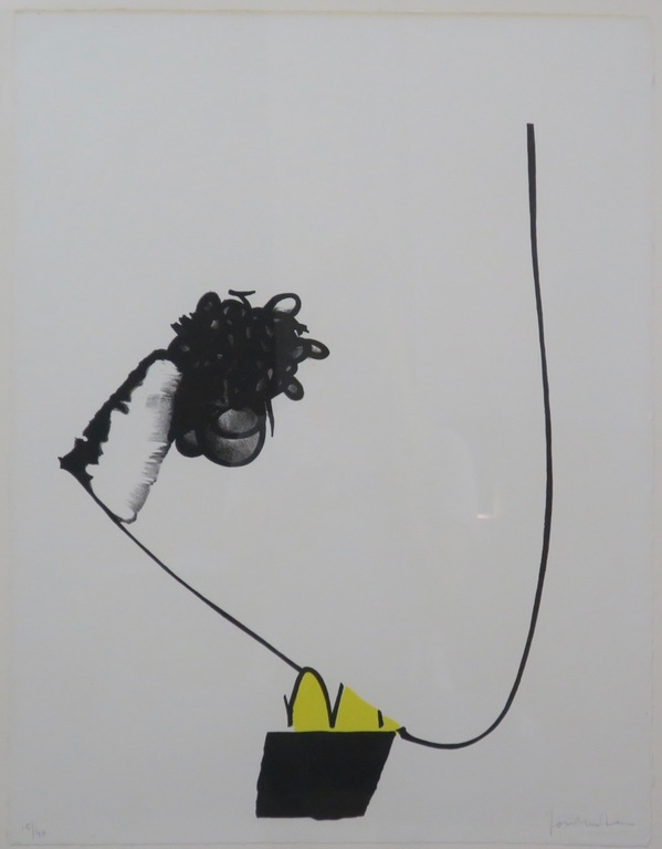 Jon Marten: Litho, Zonder titel - Ingelijst kopen? Bied vanaf 1!