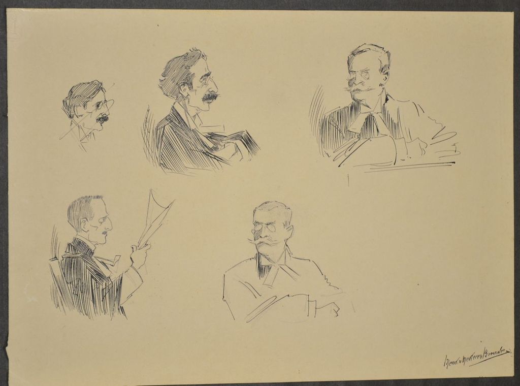 Menno van Meeteren Brouwer: Pentekening. Heren kopen? Bied vanaf 1!