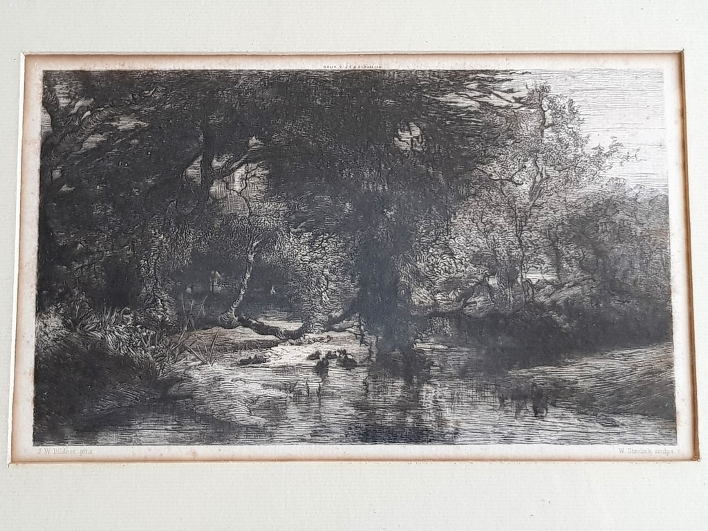 Johannes Warnardus Bilders - Gesigneerde gravure kopen? Bied vanaf 25!