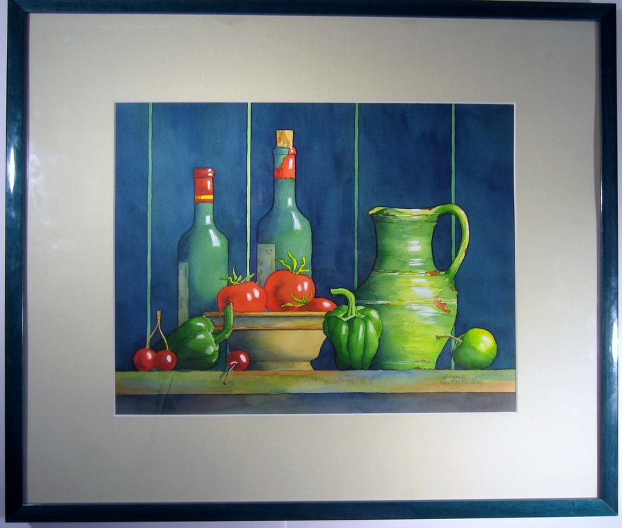 Leo Hartzuiker, Hilversum - aquarel stilleven - Keuken kopen? Bied vanaf 50!