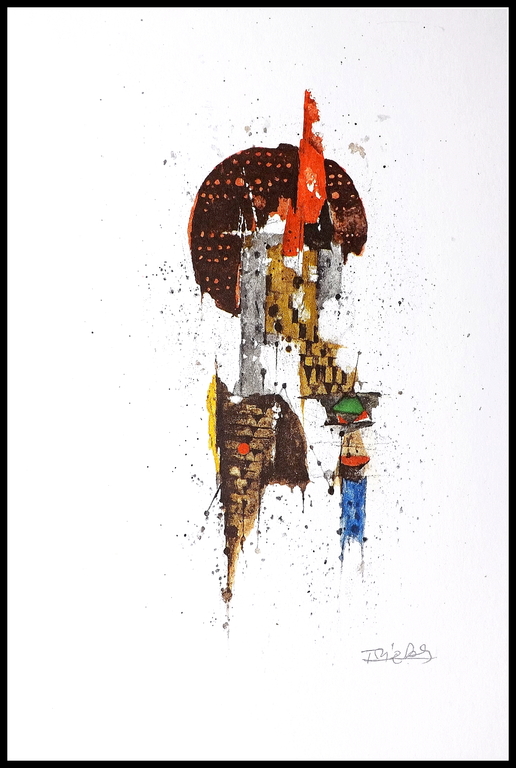 Johnny Friedlaender - gesigneerde map "manus Presse Konzepte" kopen? Bied vanaf 1!