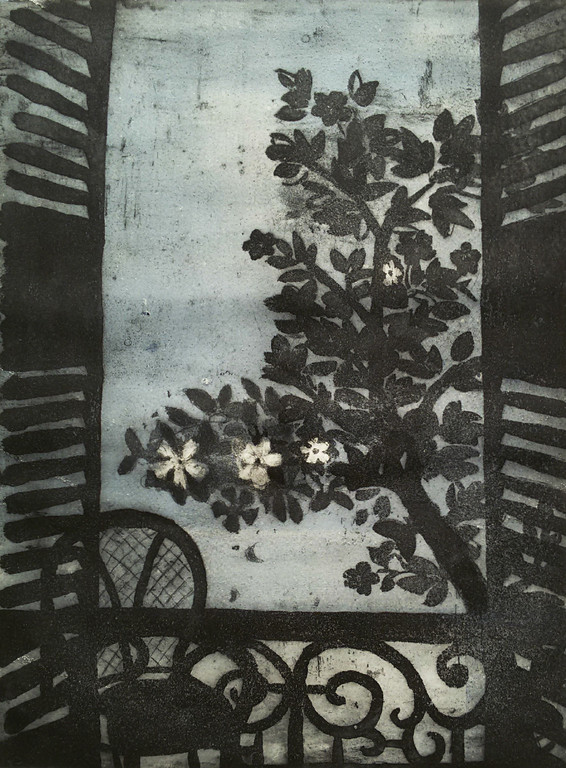 Jeanne Bieruma Oosting - Meinacht, ets (ingelijst) kopen? Bied vanaf 125!