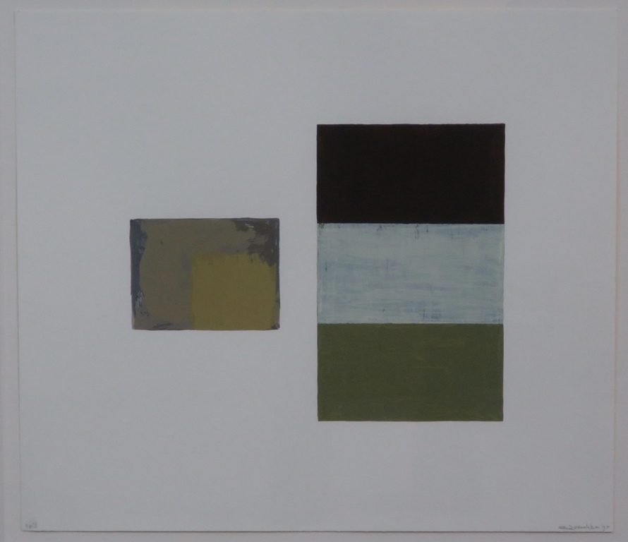 Bert Loerakker: Zeefdruk, Zonder titel -Ingelijst kopen? Bied vanaf 35!