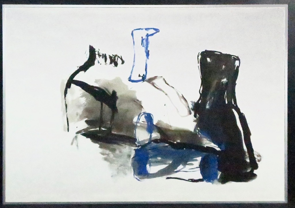 Gijs van Noort: Gemengde techniek, Zonder titel - Ingelijst kopen? Bied vanaf 35!