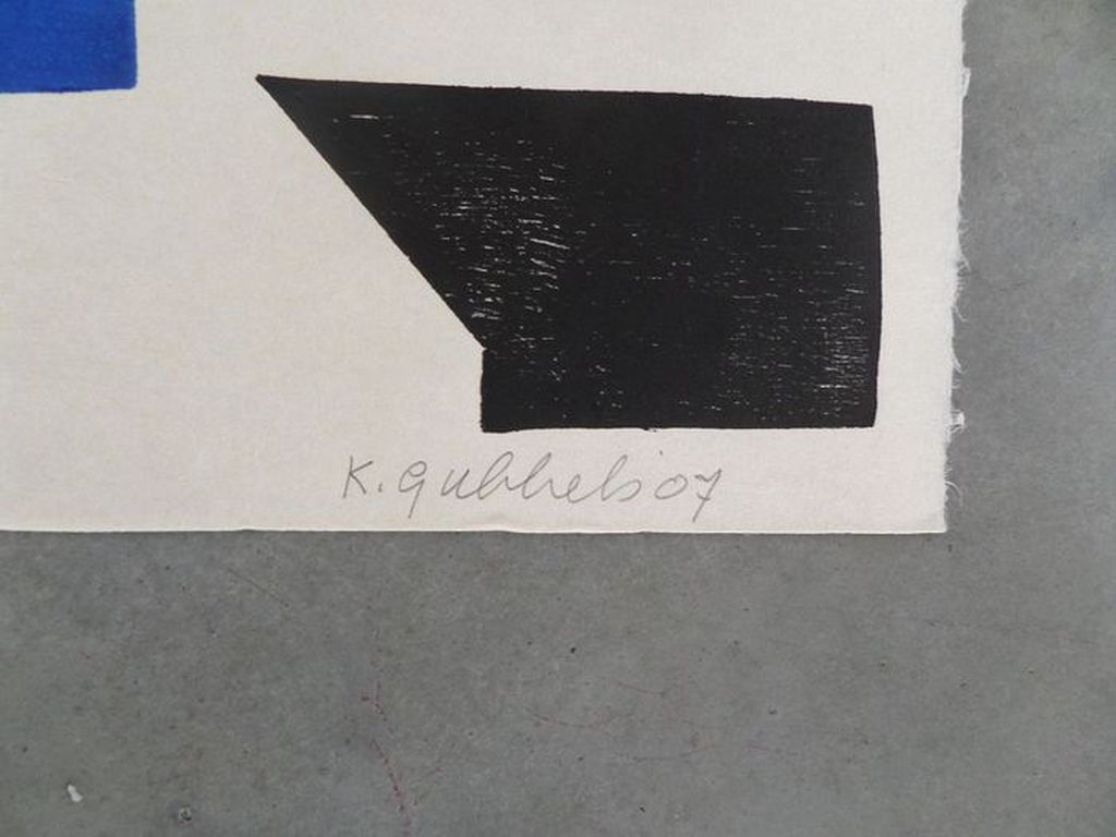 Klaas Gubbels, Houtdruk editie 50, Kannen kopen? Bied vanaf 400!