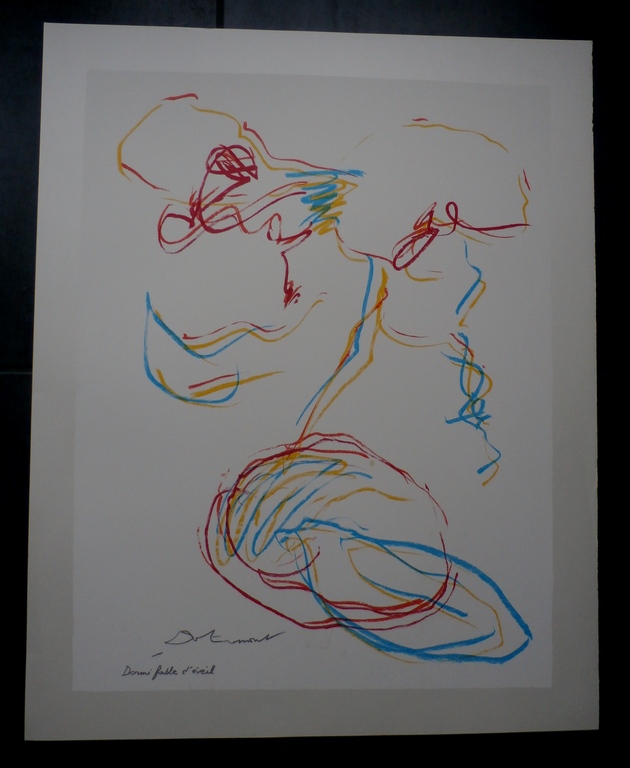 Laatste keer: Karel Appel & Christian Dotremont - proefzeefdruk - 1982 kopen? Bied vanaf 199!