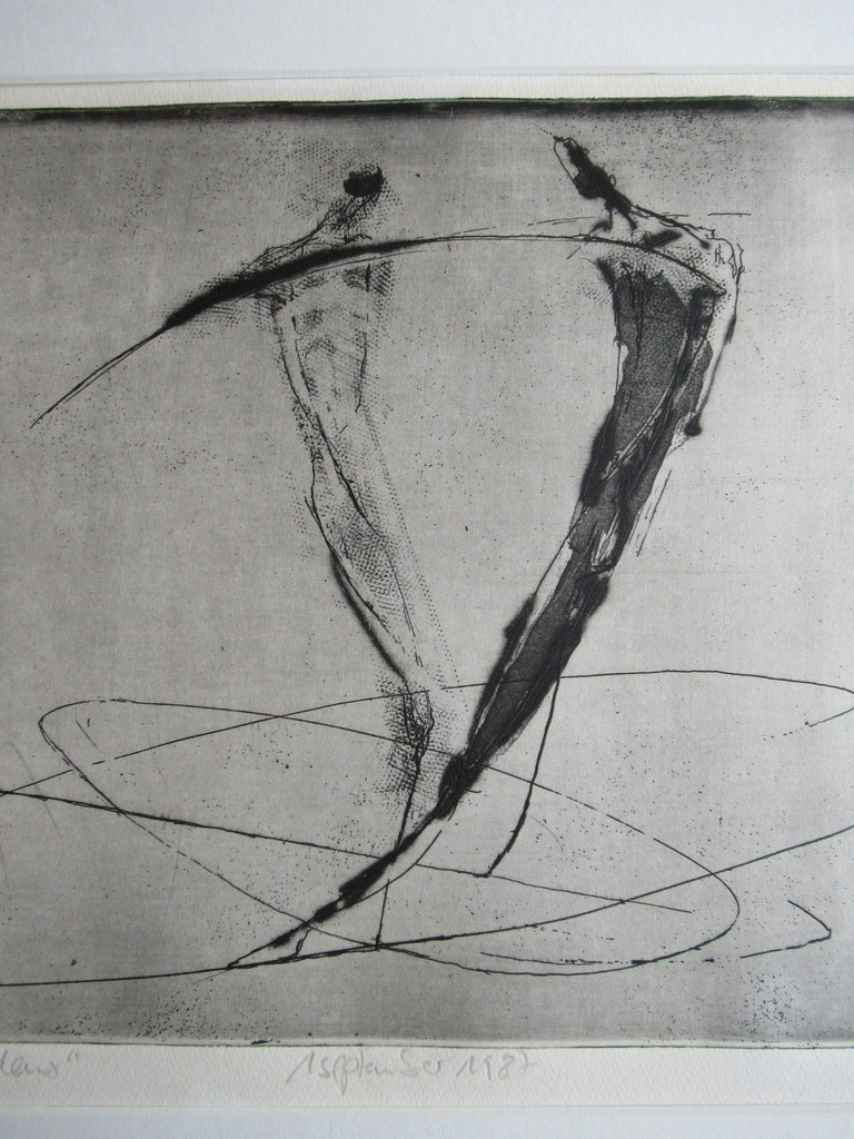 Onbekende kunstenaar - ets - "pas de deux" kopen? Bied vanaf 1!