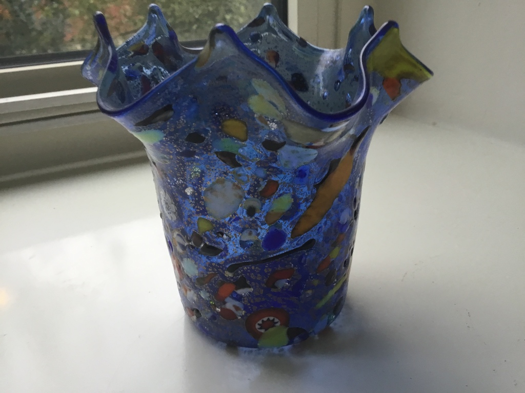 Murano glas,Fazzoletto,Meester Angelo Zecchin,signed en met garantie kopen? Bied vanaf 1!