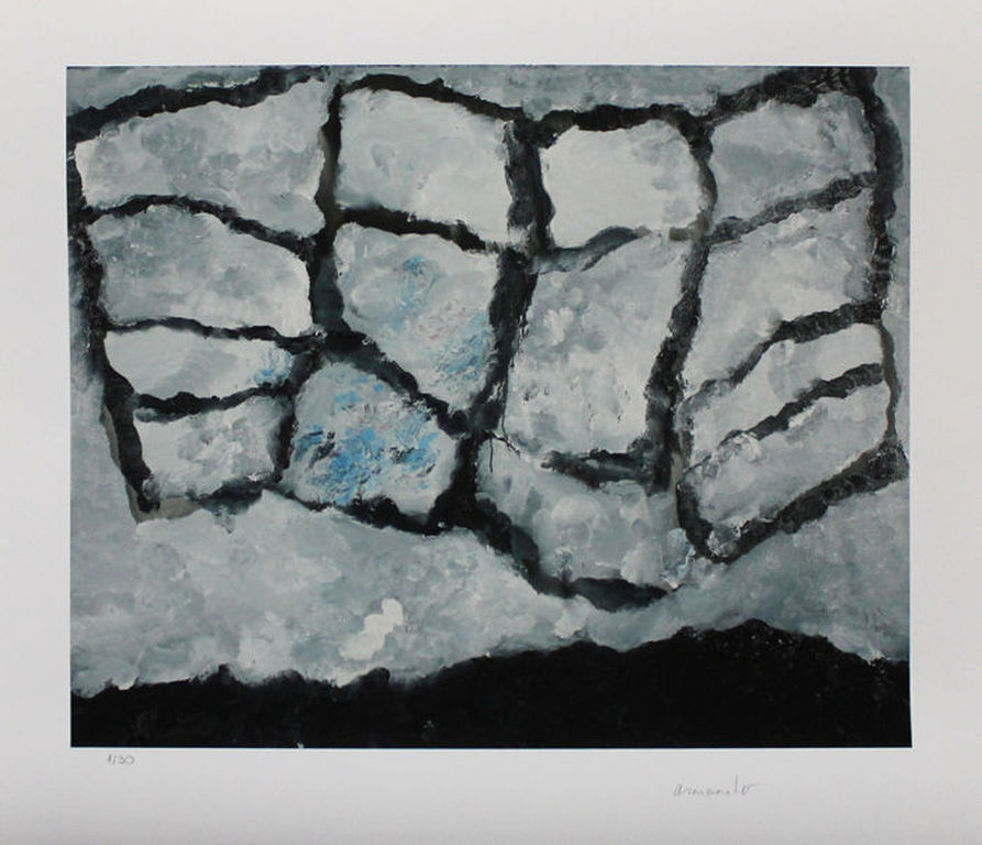 ARMANDO. - Das Fenster-II - Glicee op katoenpapier. 2015 Handgesign. Oplage 30 kopen? Bied vanaf 175!