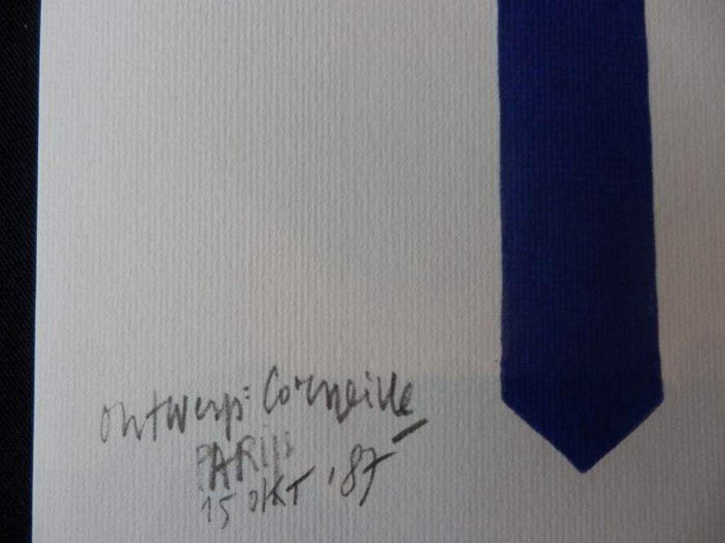 CORNEILLE Originele Kleurenlitho STROPDAS uit  1987 kopen? Bied vanaf 25!