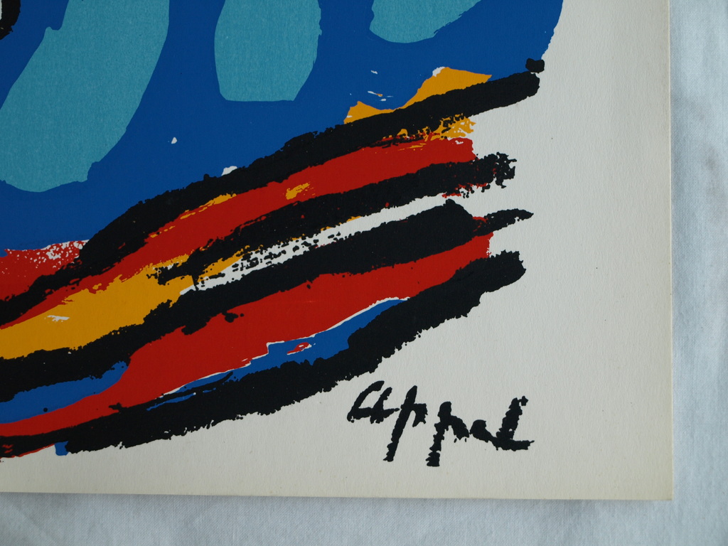 Karel Appel : Zeefdruk , Een groot dood dier – Holland Festival 1963  kopen? Bied vanaf 50!