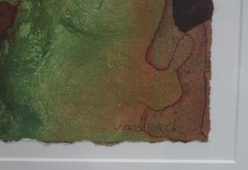 Hans Vanhorck: Litho, Boogconstructie - ingelijst kopen? Bied vanaf 40!