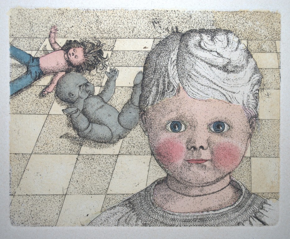 2 kleuretsen op 1 blad, 1977 kopen? Bied vanaf 1!