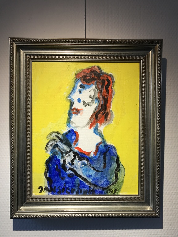 Jan Sierhuis Acryl op doek-nieuw ingelijst-gesigneerd verkocht voor € 410!