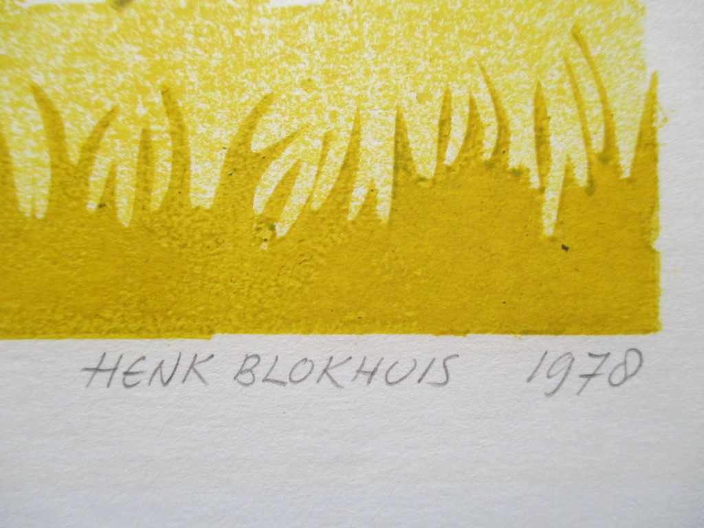 Henk Blokhuis, Lino, Helgenaes 2, nr. 2/12, 1978 kopen? Bied vanaf 30!