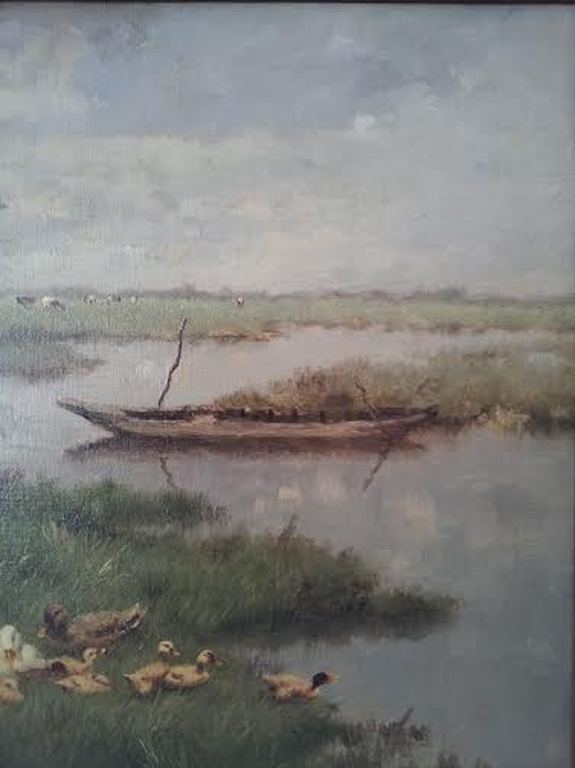 Eenden familie aan het water kopen? Bied vanaf 335!