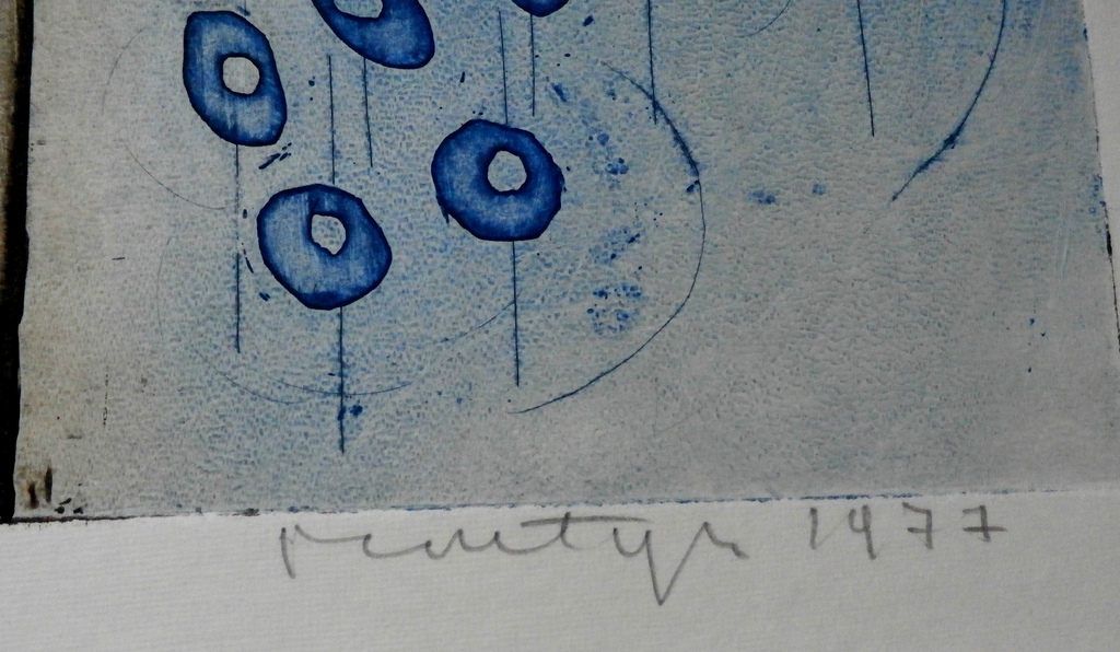 Jan Montyn - ets; Jardin du Diago Kyoto - 1977 kopen? Bied vanaf 75!