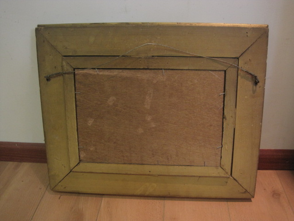 ca. 1900 impressionist. olieverf "landschap met personen" gesigneerd  kopen? Bied vanaf 1!