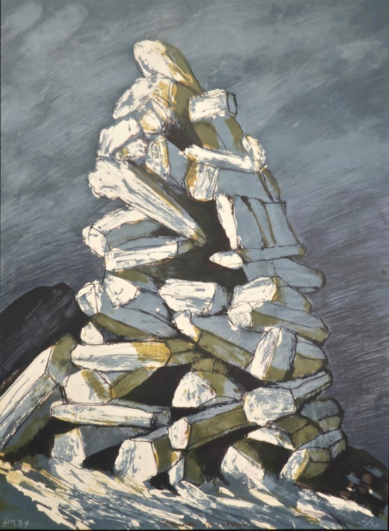 Buy Herman Makkink: Litho, Steenman en -vrouw? Bid from 1!