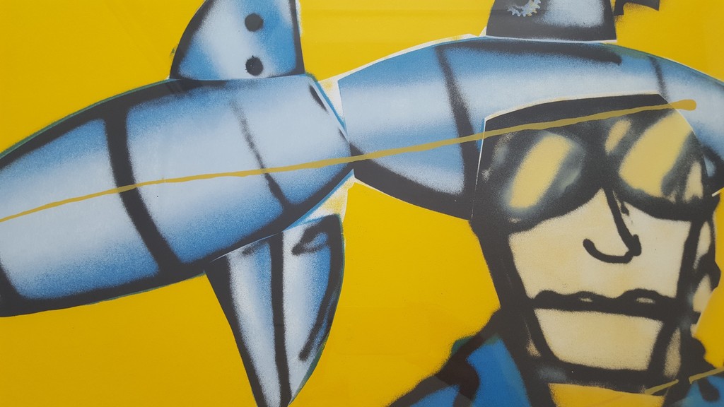 Herman Brood: zeefdruk, Rocket Scientist kopen? Bied vanaf 300!