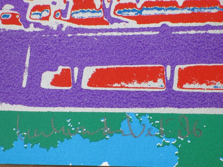 Henk van der Vet, Ariane 01 Lanceerbasis, Kleurenzeefdruk kopen? Bied vanaf 35!