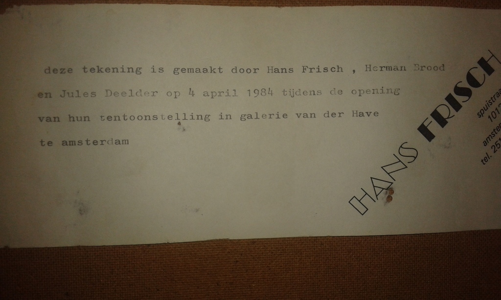 Schitterende mixed media op papier: Shorty kopen? Bied vanaf 495!