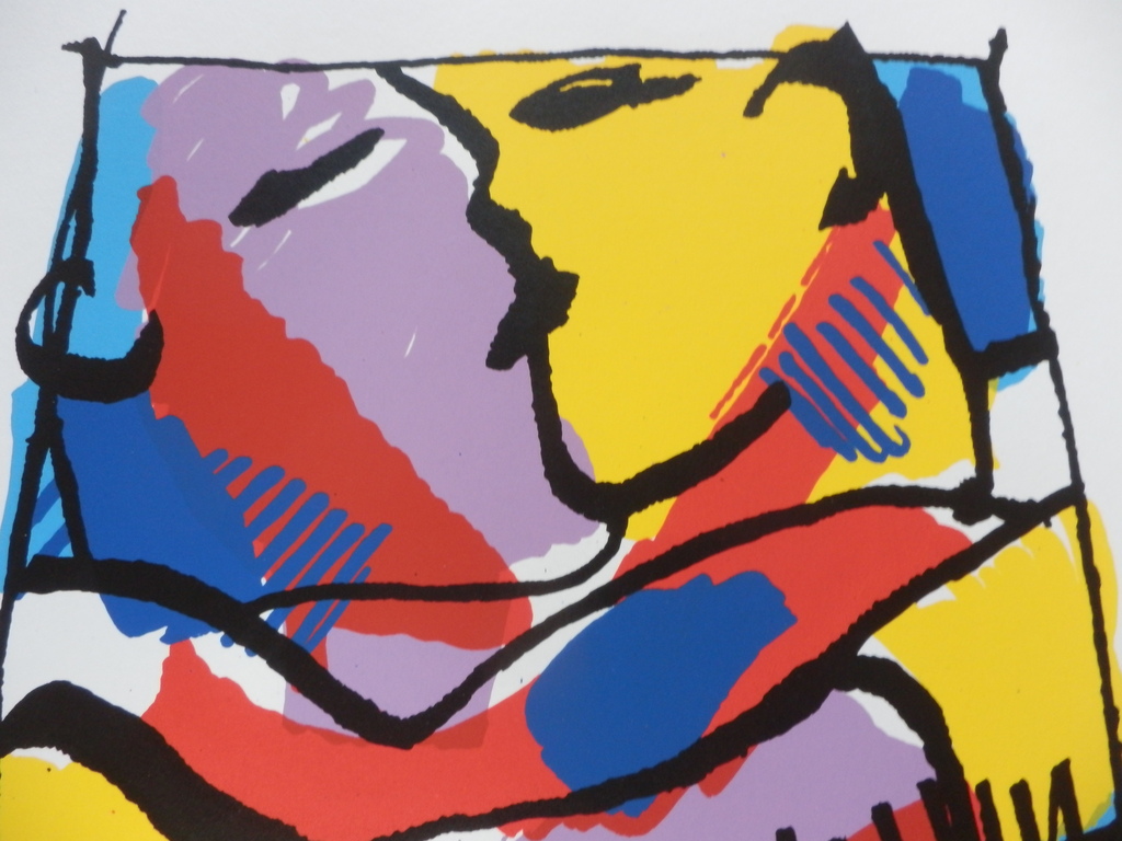 HERMAN BROOD HANDGESIGNEERDE en GELIMITEERDE Zeefdruk K,OOK VAN JOU kopen? Bied vanaf 195!