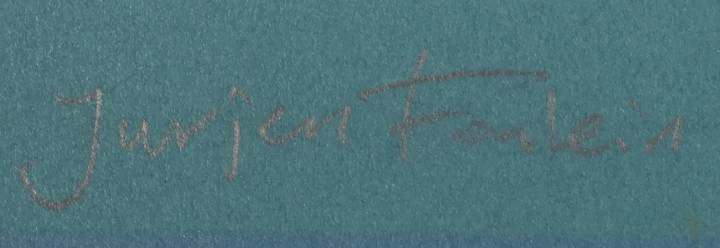 Jurjen Fontein: Zeefdruk, Hollands Dorp kopen? Bied vanaf 1!