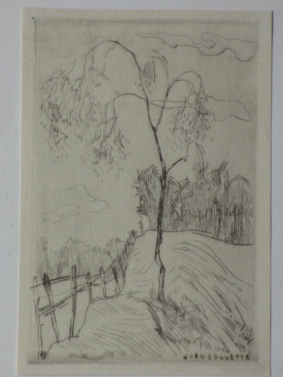 Joan Collette, Landschap, Ets kopen? Bied vanaf 1!